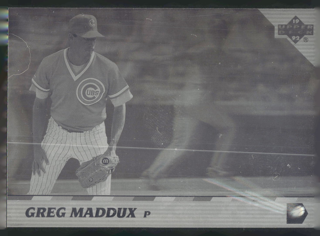 1992 Upper Deck Team MVP Holograms #30 Greg Maddux