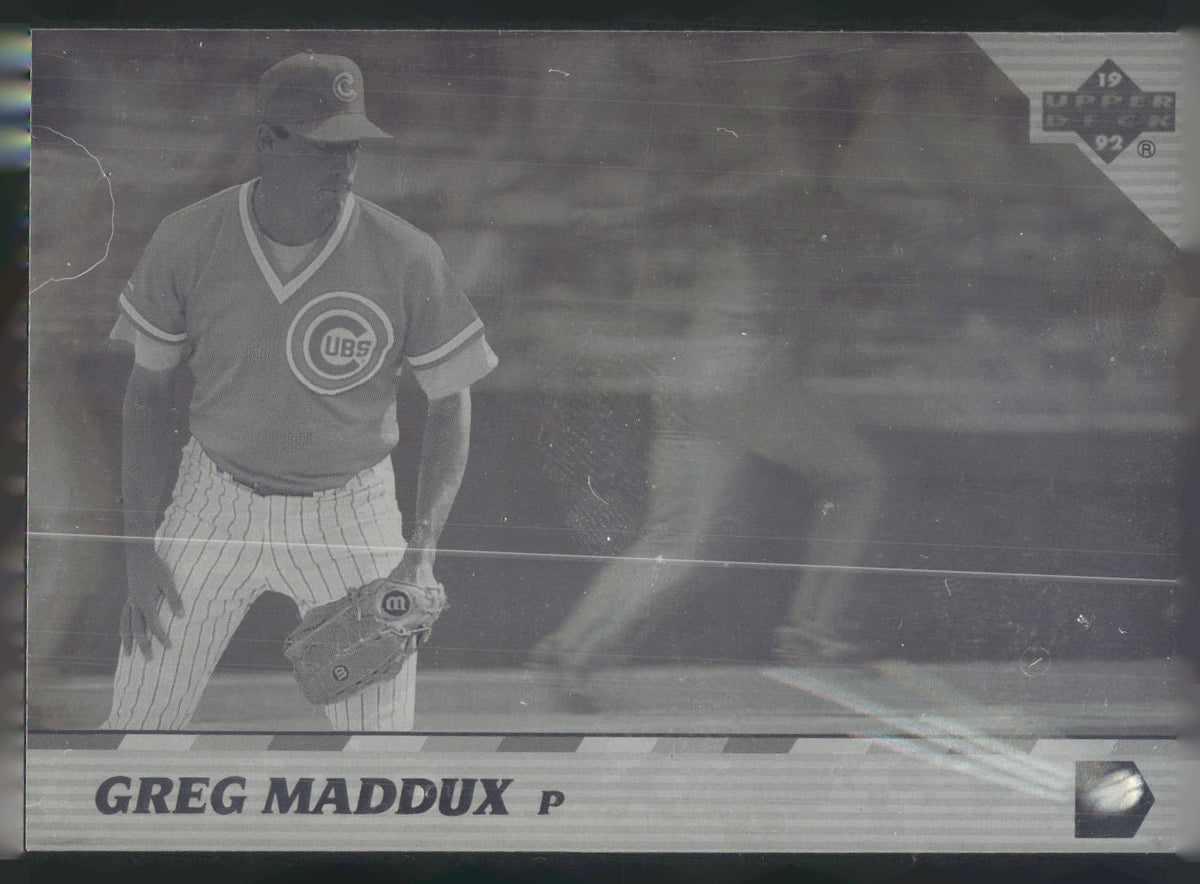 1992 Upper Deck Team MVP Holograms #30 Greg Maddux