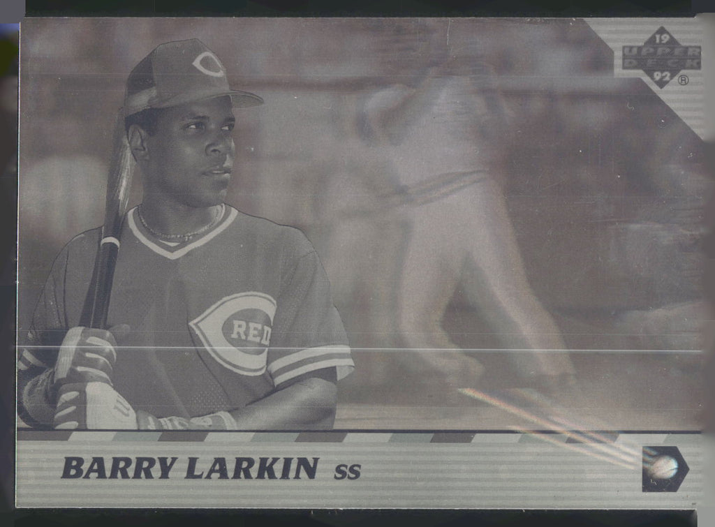 1992 Upper Deck Team MVP Holograms #29 Barry Larkin