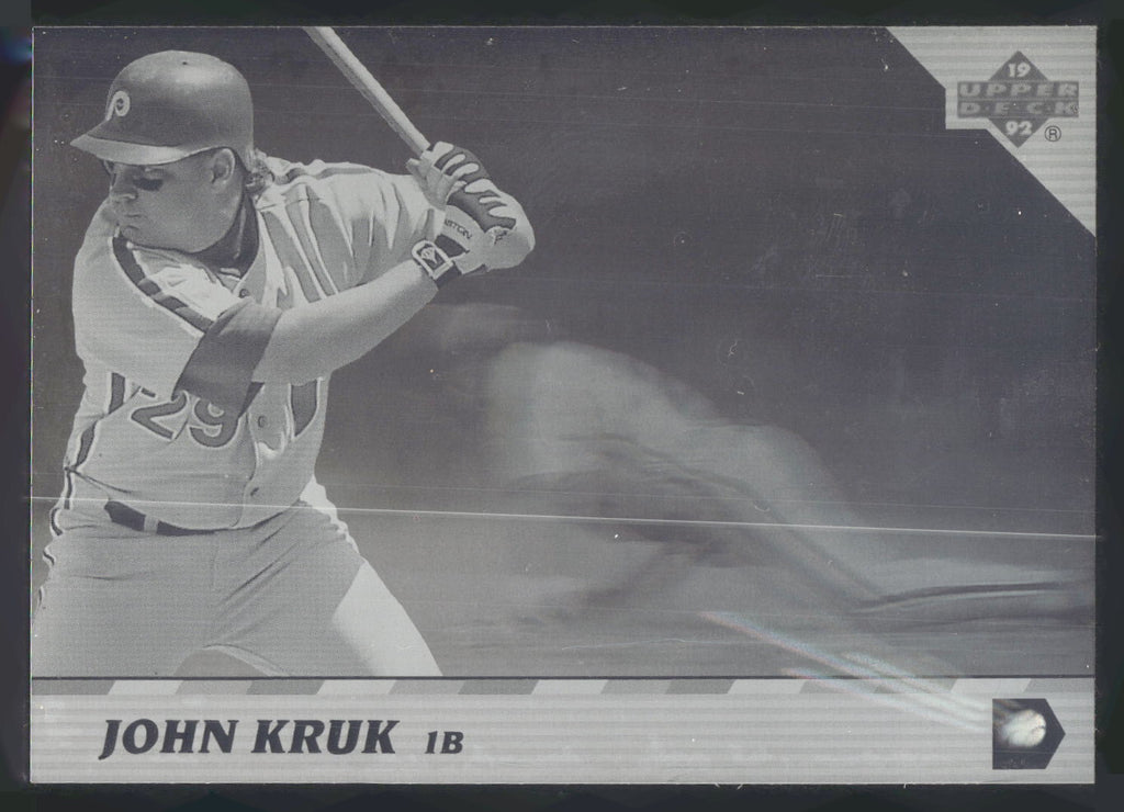 1992 Upper Deck Team MVP Holograms #28 John Kruk