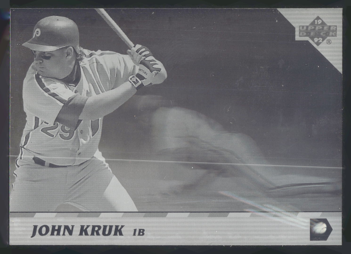 1992 Upper Deck Team MVP Holograms #28 John Kruk