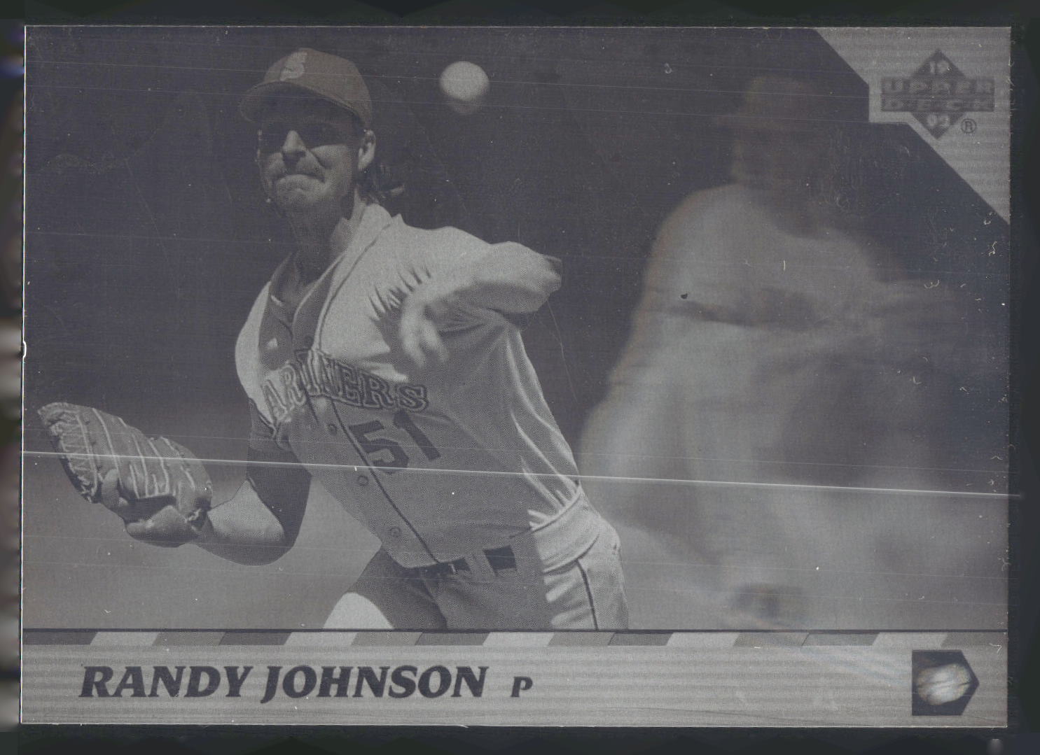 1992 Upper Deck Team MVP Holograms #27 Randy Johnson