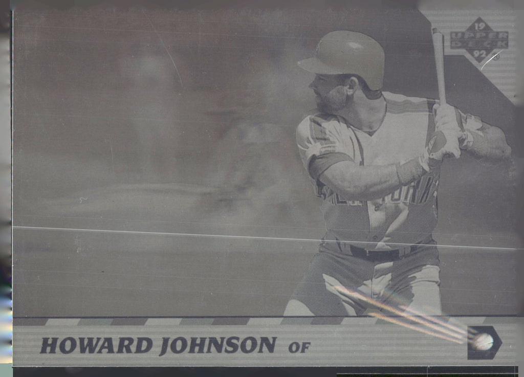 1992 Upper Deck Team MVP Holograms #26 Howard Johnson