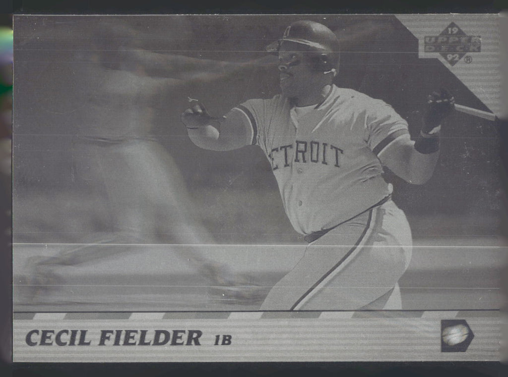 1992 Upper Deck Team MVP Holograms #21 Cecil Fielder