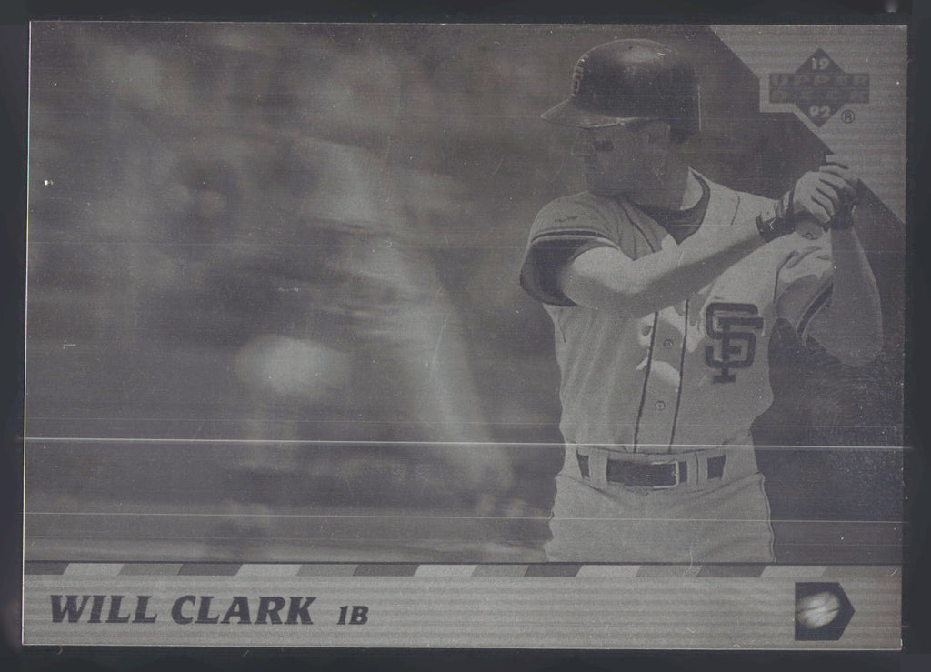 1992 Upper Deck Team MVP Holograms #15 Will Clark