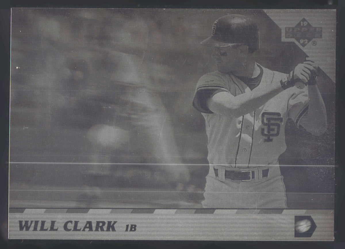 1992 Upper Deck Team MVP Holograms #15 Will Clark