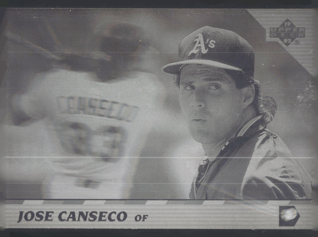 1992 Upper Deck Team MVP Holograms #14 Jose Canseco