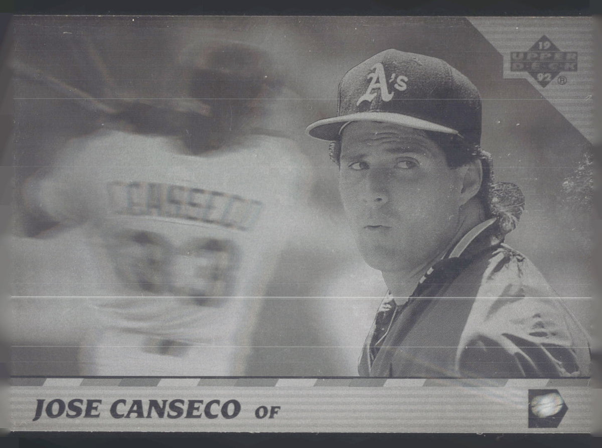 1992 Upper Deck Team MVP Holograms #14 Jose Canseco