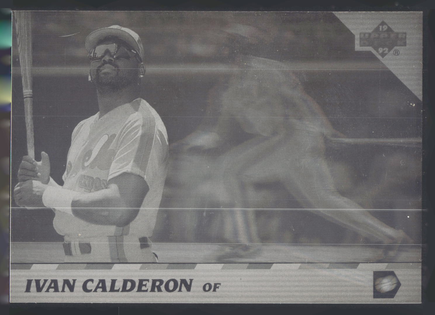 1992 Upper Deck Team MVP Holograms #13 Ivan Calderon