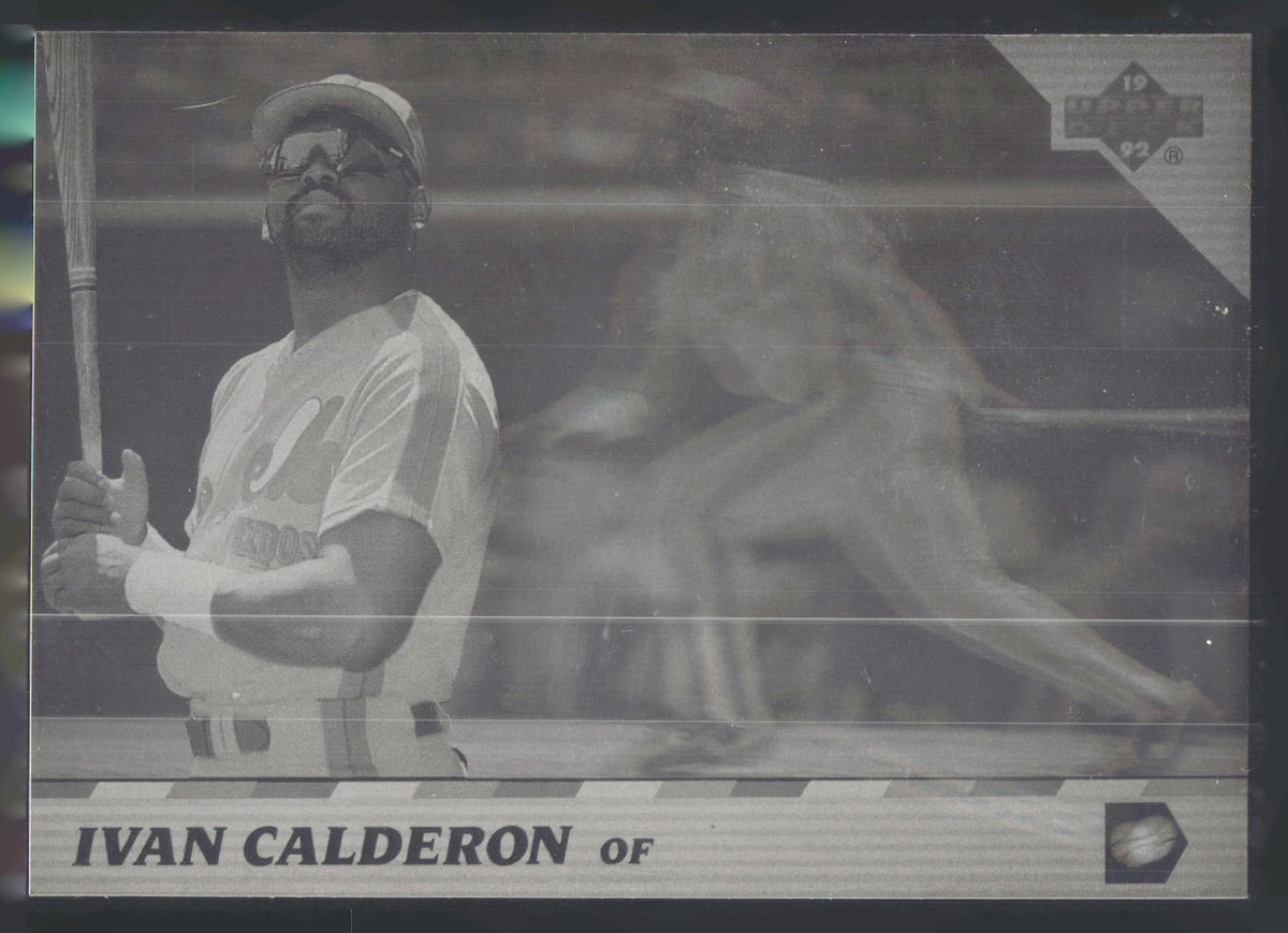 1992 Upper Deck Team MVP Holograms #13 Ivan Calderon