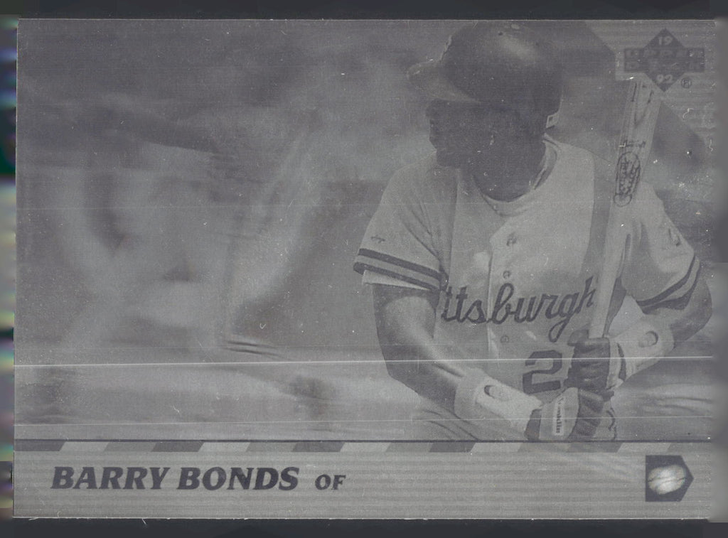 1992 Upper Deck Team MVP Holograms #11 Barry Bonds