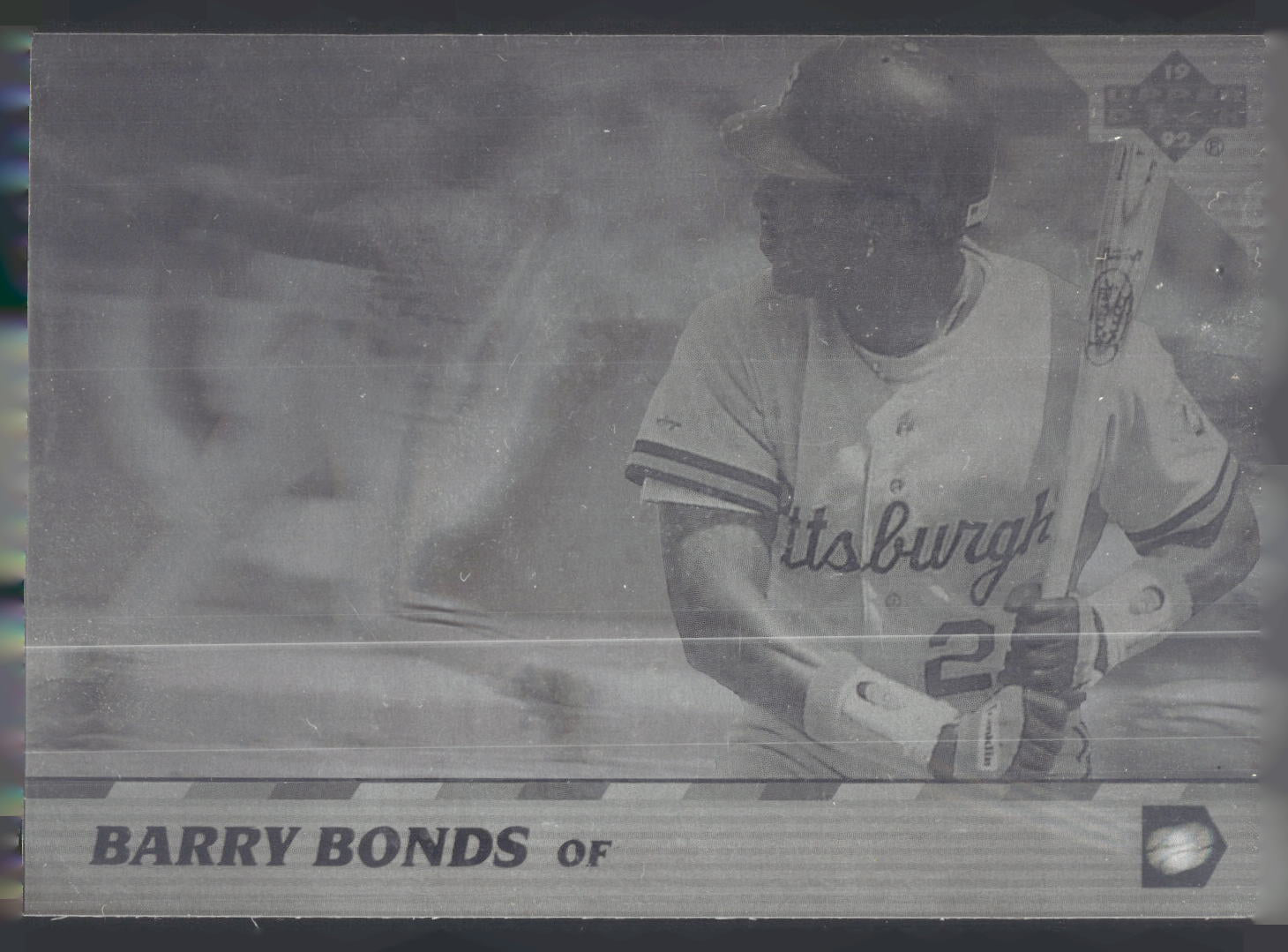 1992 Upper Deck Team MVP Holograms #11 Barry Bonds