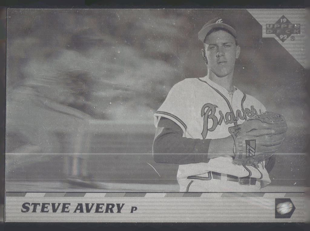 1992 Upper Deck Team MVP Holograms #6 Steve Avery