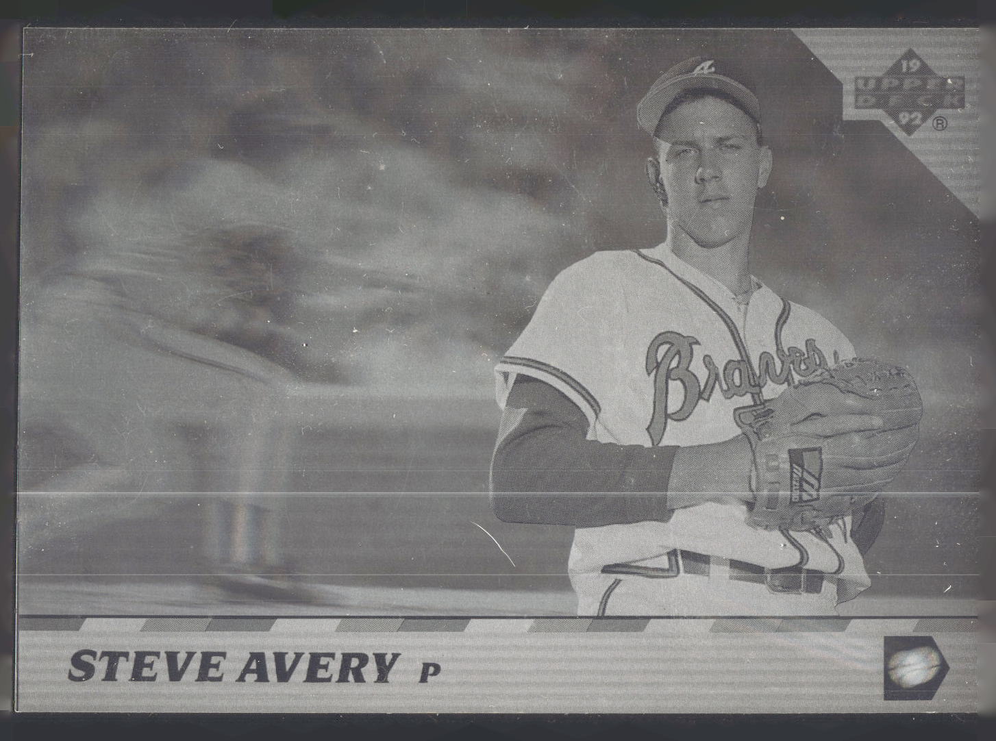 1992 Upper Deck Team MVP Holograms #6 Steve Avery