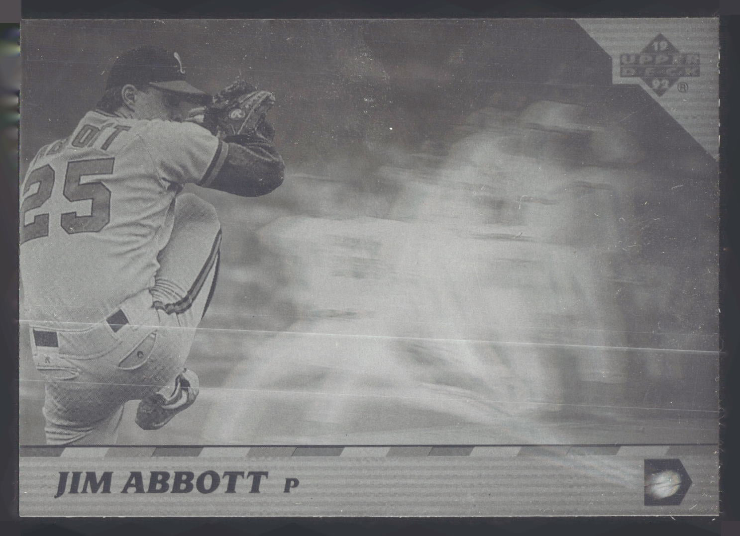 1992 Upper Deck Team MVP Holograms #3 Jim Abbott