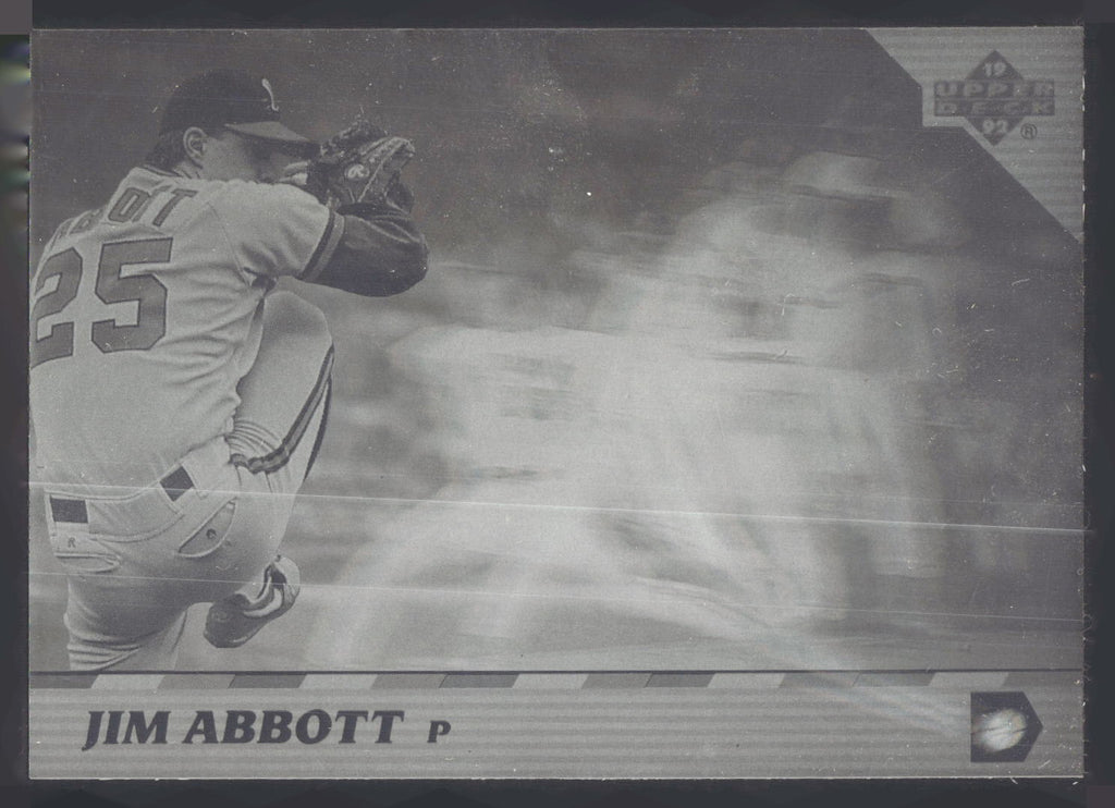 1992 Upper Deck Team MVP Holograms #3 Jim Abbott