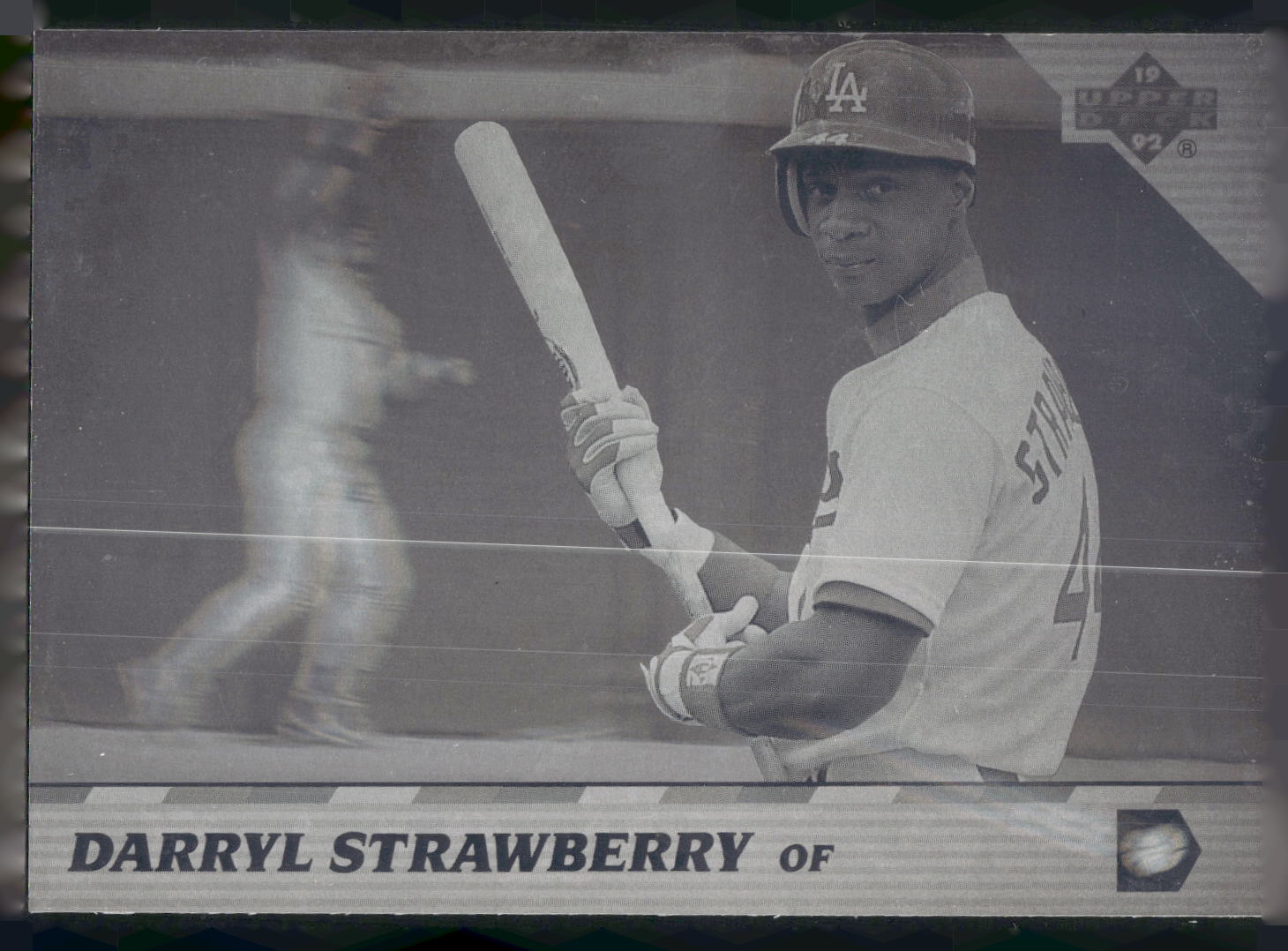 1992 Upper Deck Team MVP Holograms #51 Darryl Strawberry