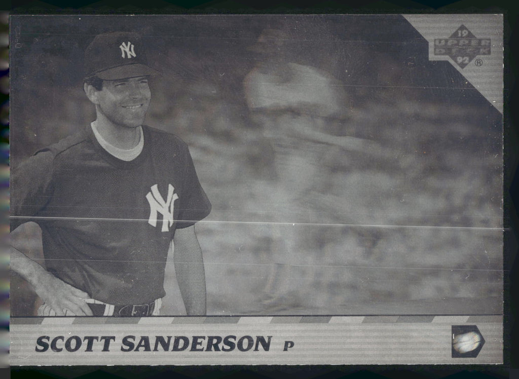 1992 Upper Deck Team MVP Holograms #47 Scott Sanderson