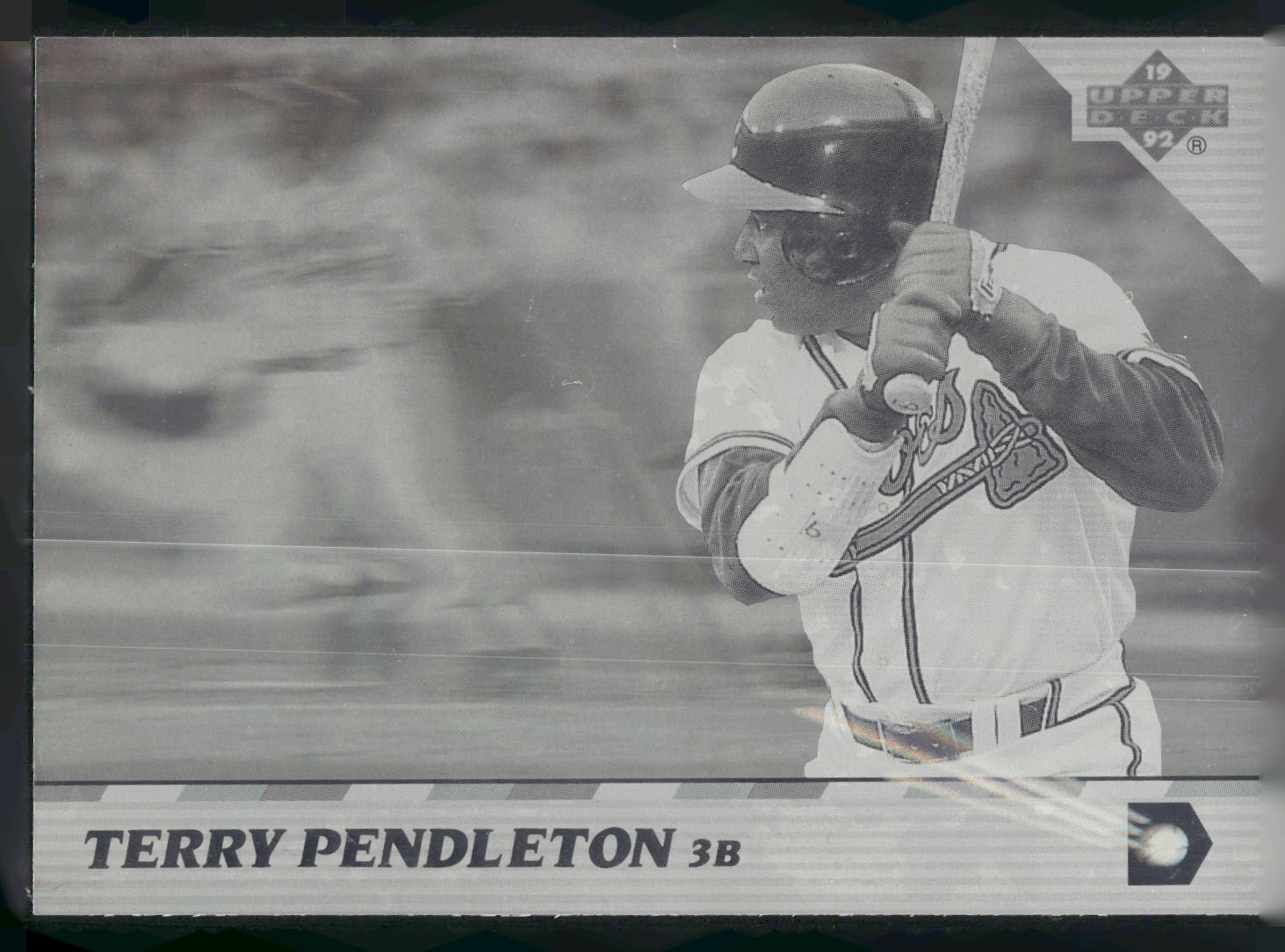 1992 Upper Deck Team MVP Holograms #39 Terry Pendleton