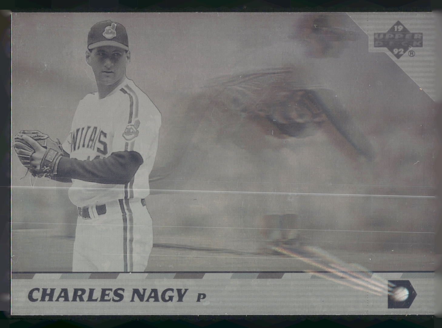 1992 Upper Deck Team MVP Holograms #37 Charles Nagy
