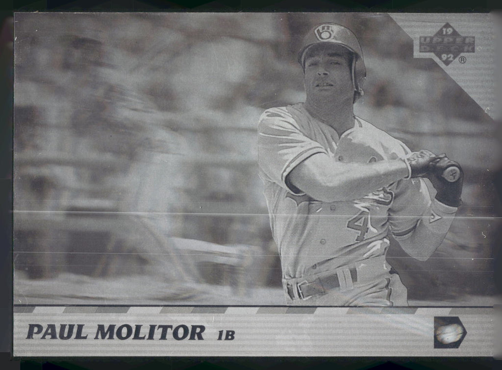 1992 Upper Deck Team MVP Holograms #36 Paul Molitor
