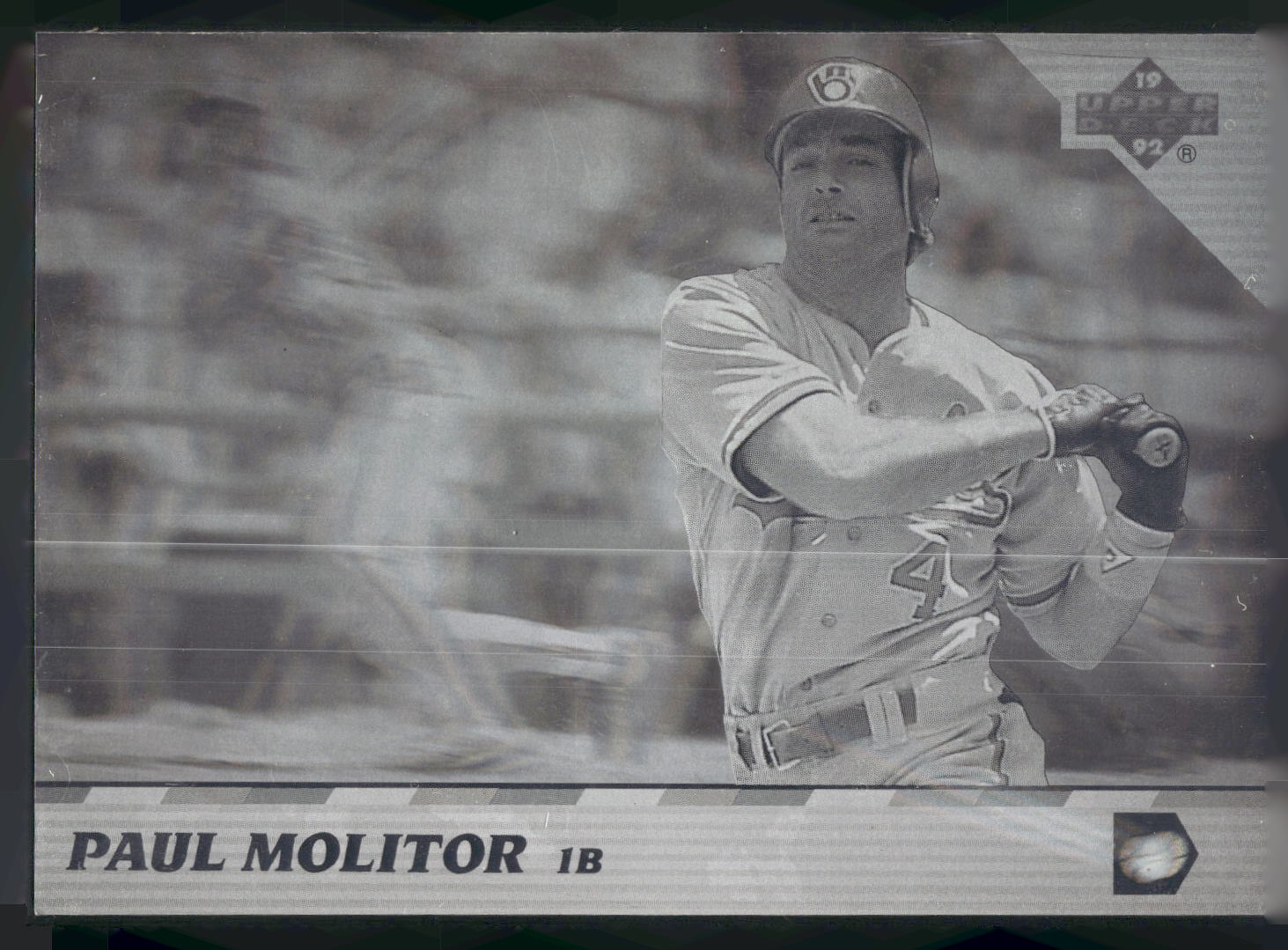 1992 Upper Deck Team MVP Holograms #36 Paul Molitor