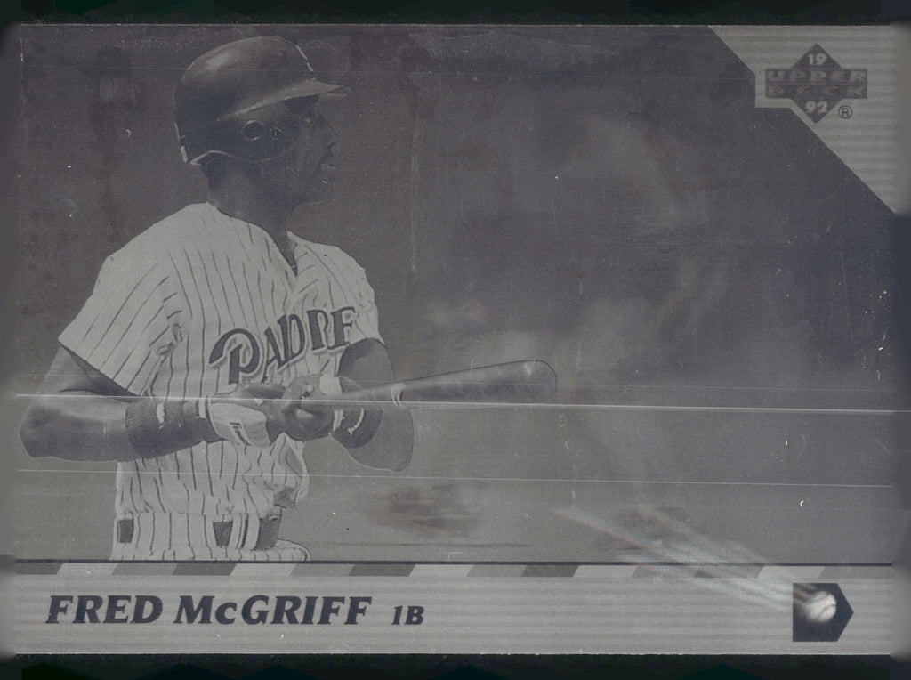 1992 Upper Deck Team MVP Holograms #35 Fred McGriff