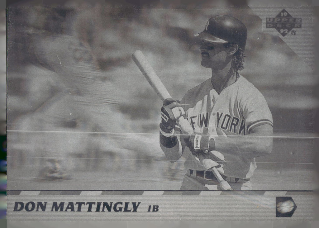 1992 Upper Deck Team MVP Holograms #33 Don Mattingly