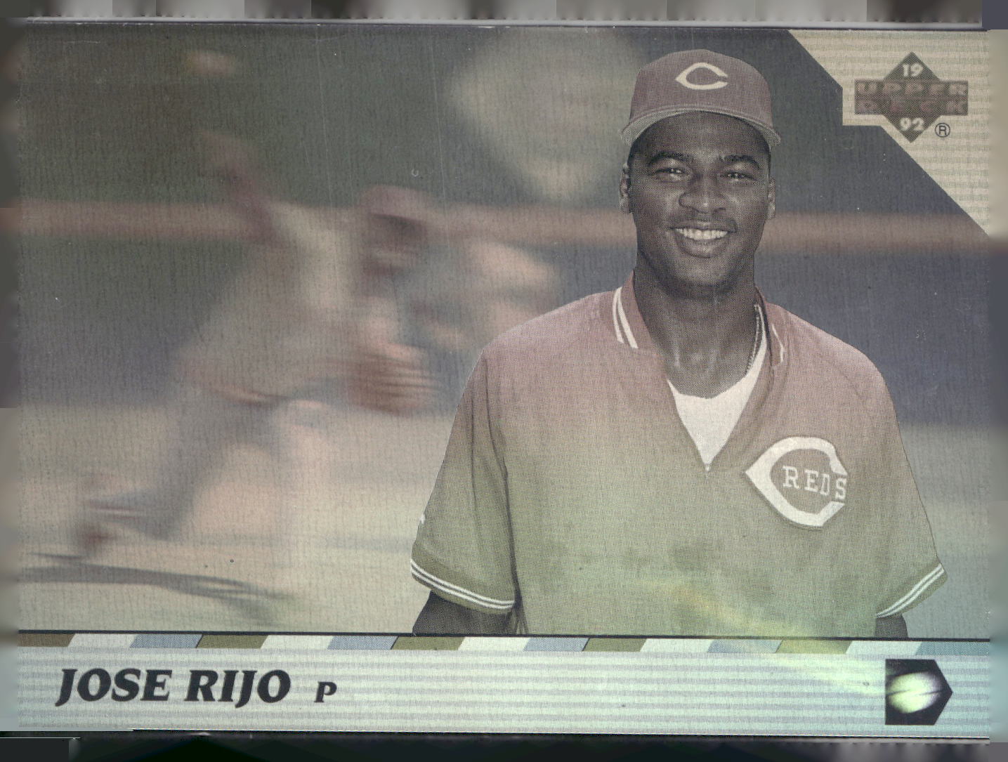 1992 Upper Deck Team MVP Holograms #43 Jose Rijo