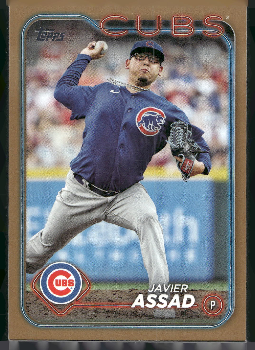 2024 Topps #354 Javier Assad Gold #/2024