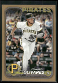 2024 Topps #527 Edward Olivares Gold #/2024