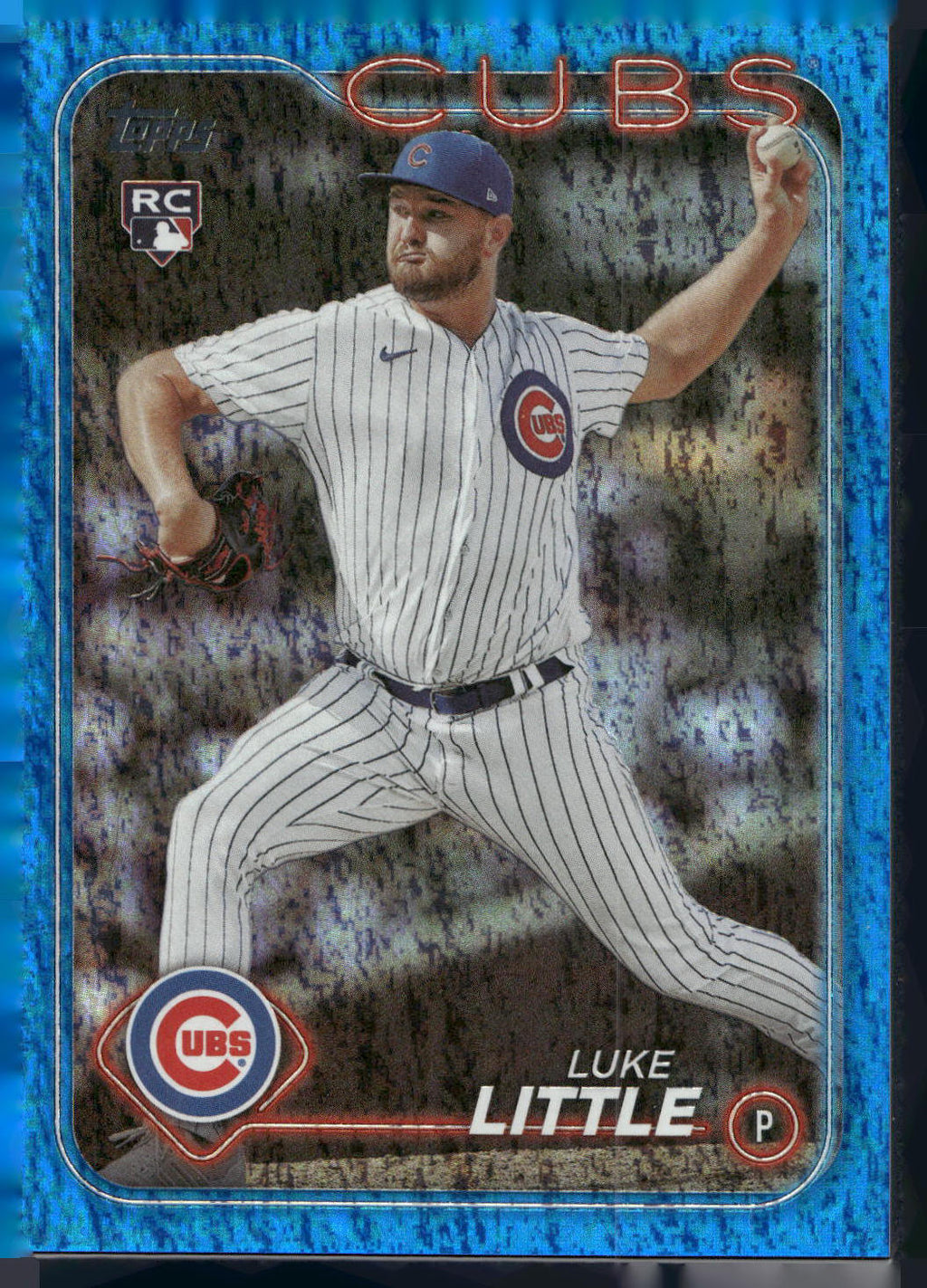 2024 Topps #546 Luke Little Blue Holofoil #/999