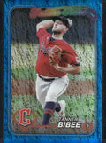 2024 Topps #437 Tanner Bibee Blue Holofoil #/999