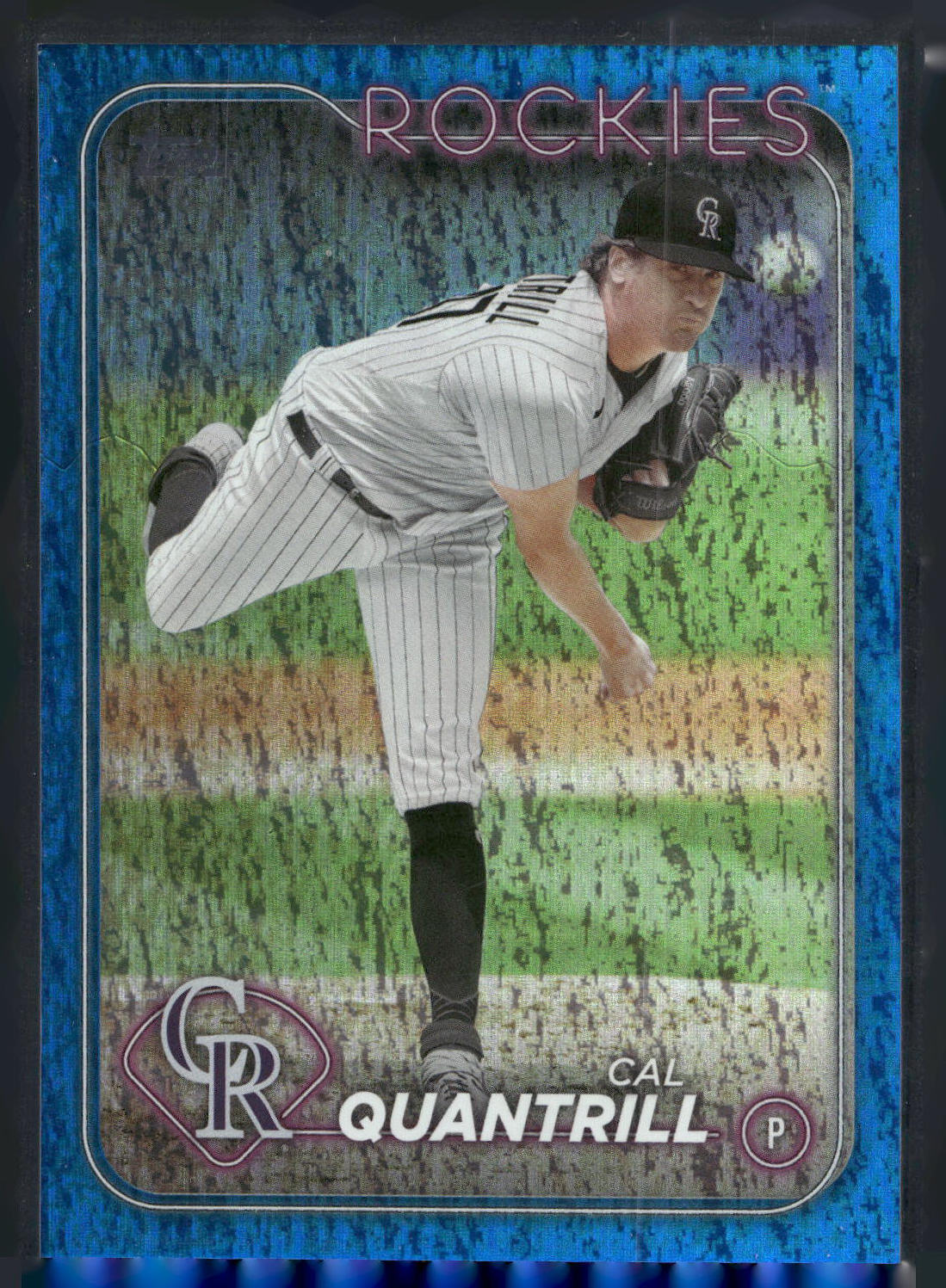 2024 Topps #638 Cal Quantrill Blue Holofoil #/999
