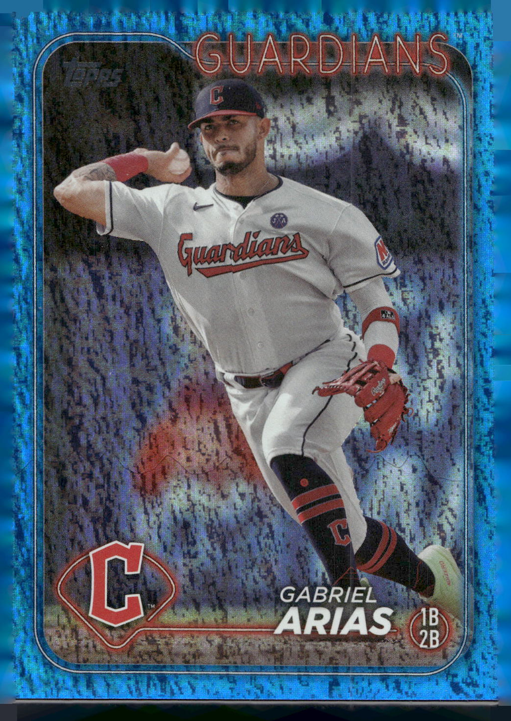 2024 Topps #579 Gabriel Arias Blue Holofoil #/999