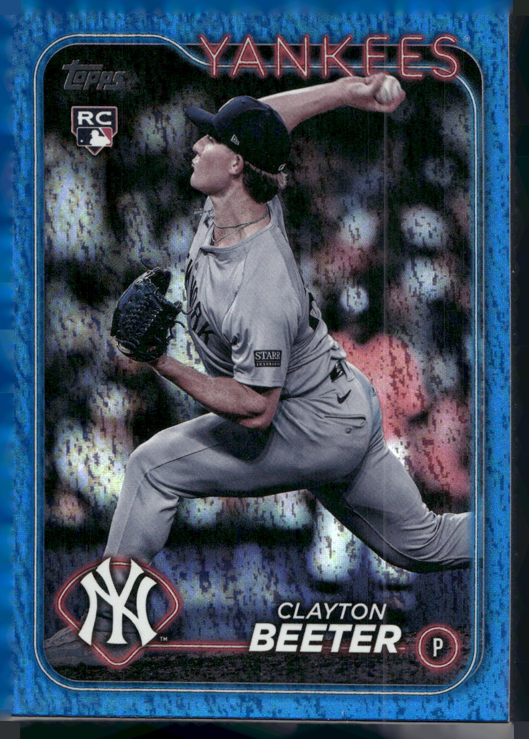 2024 Topps Update #US59 Clayton Beeter Blue Holofoil #/999