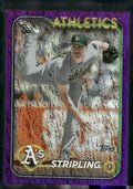 2024 Topps #608 Ross Stripling Purple Holofoil #/799