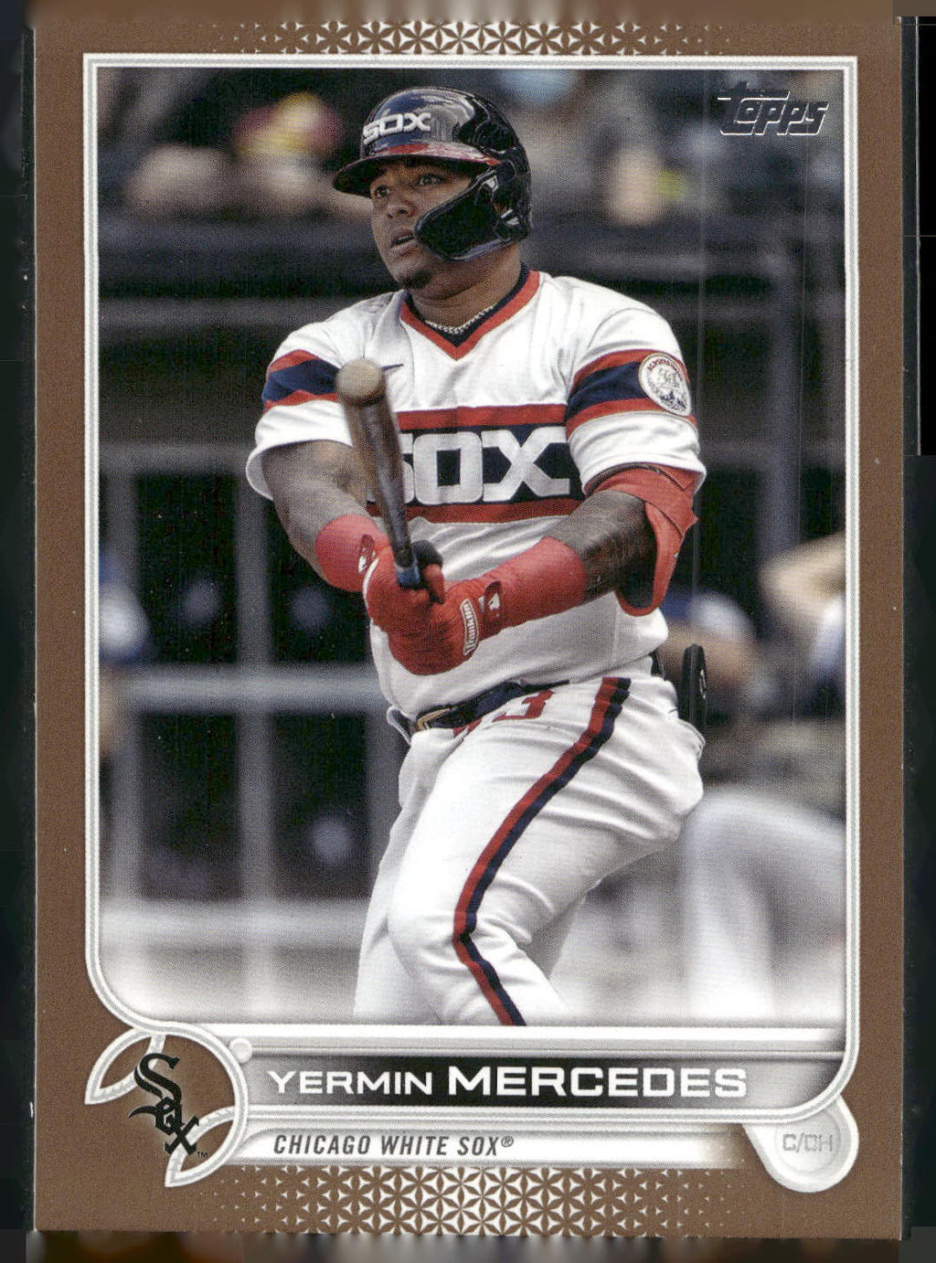2022 Topps #141 Yermin Mercedes Gold #/2022