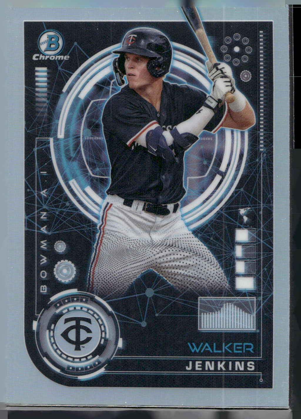 2024 Bowman #BAI-10 Walker Jenkins Bowman A.I.