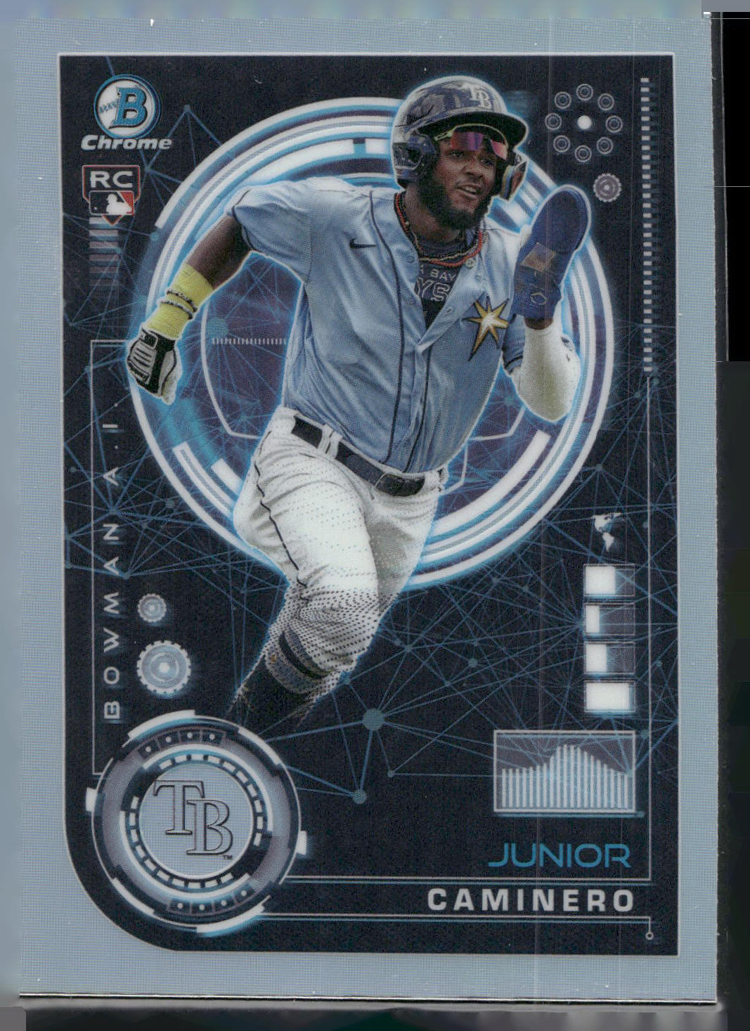 2024 Bowman #BAI-20 Junior Caminero Bowman A.I.