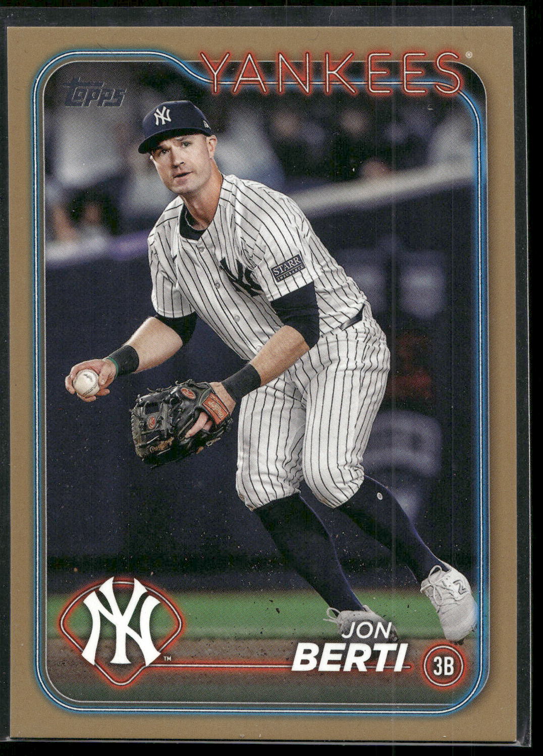 2024 Topps Update #US124 Jon Berti Gold #/2024
