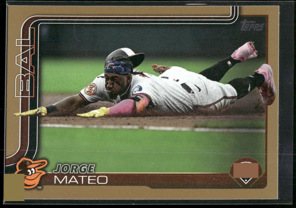 2025 Topps #484 Jorge Mateo Gold #/2025