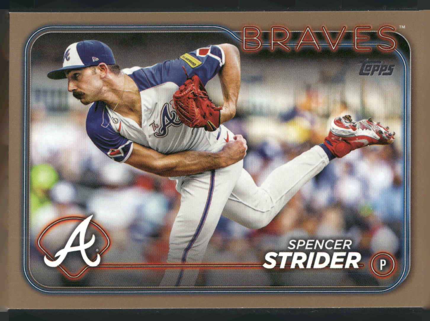 2024 Topps #11 Spencer Strider Gold #/2024