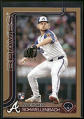 2025 Topps #103 Spencer Schwellenbach Gold #/2025