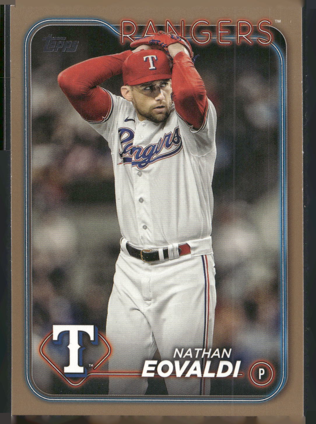 2024 Topps #258 Nathan Eovaldi Gold #/2024