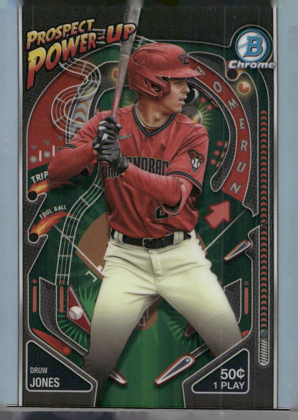 2024 Bowman #PP-4 Druw Jones Prospect Power-Up