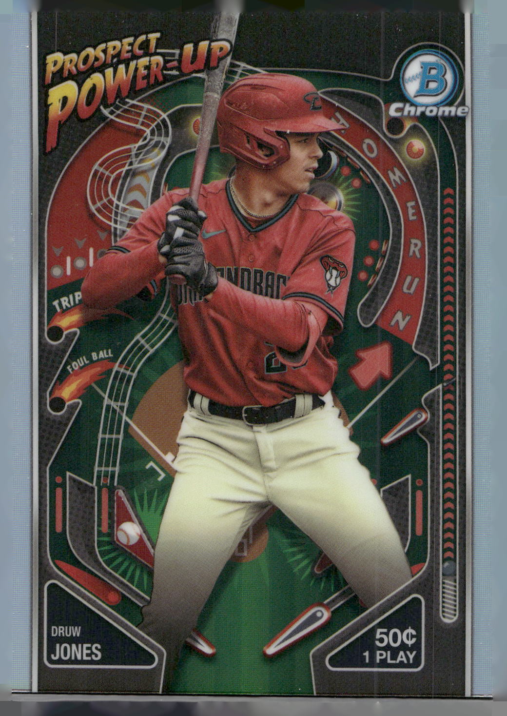 2024 Bowman #PP-4 Druw Jones Prospect Power-Up