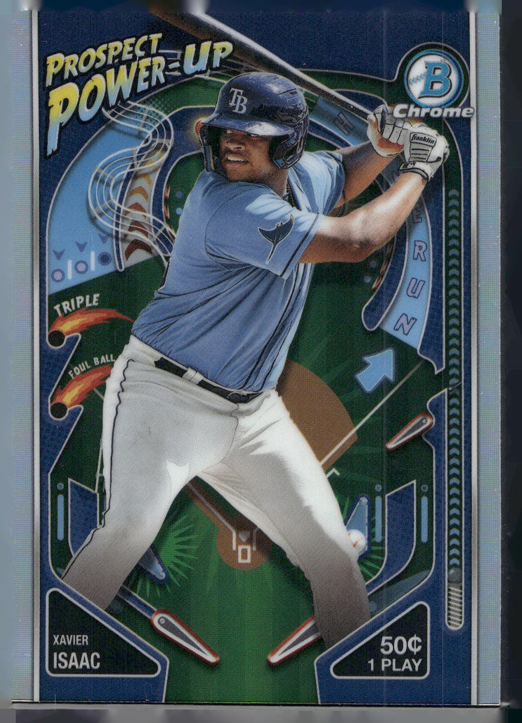 2024 Bowman #PP-15 Xavier Isaac Prospect Power-Up