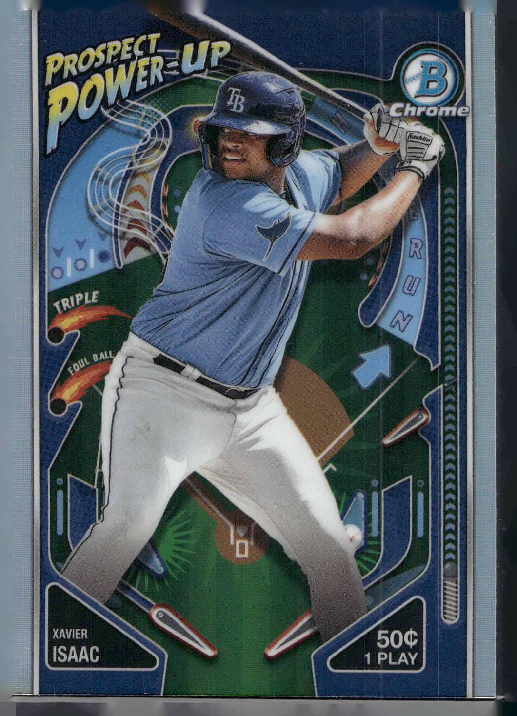 2024 Bowman #PP-15 Xavier Isaac Prospect Power-Up