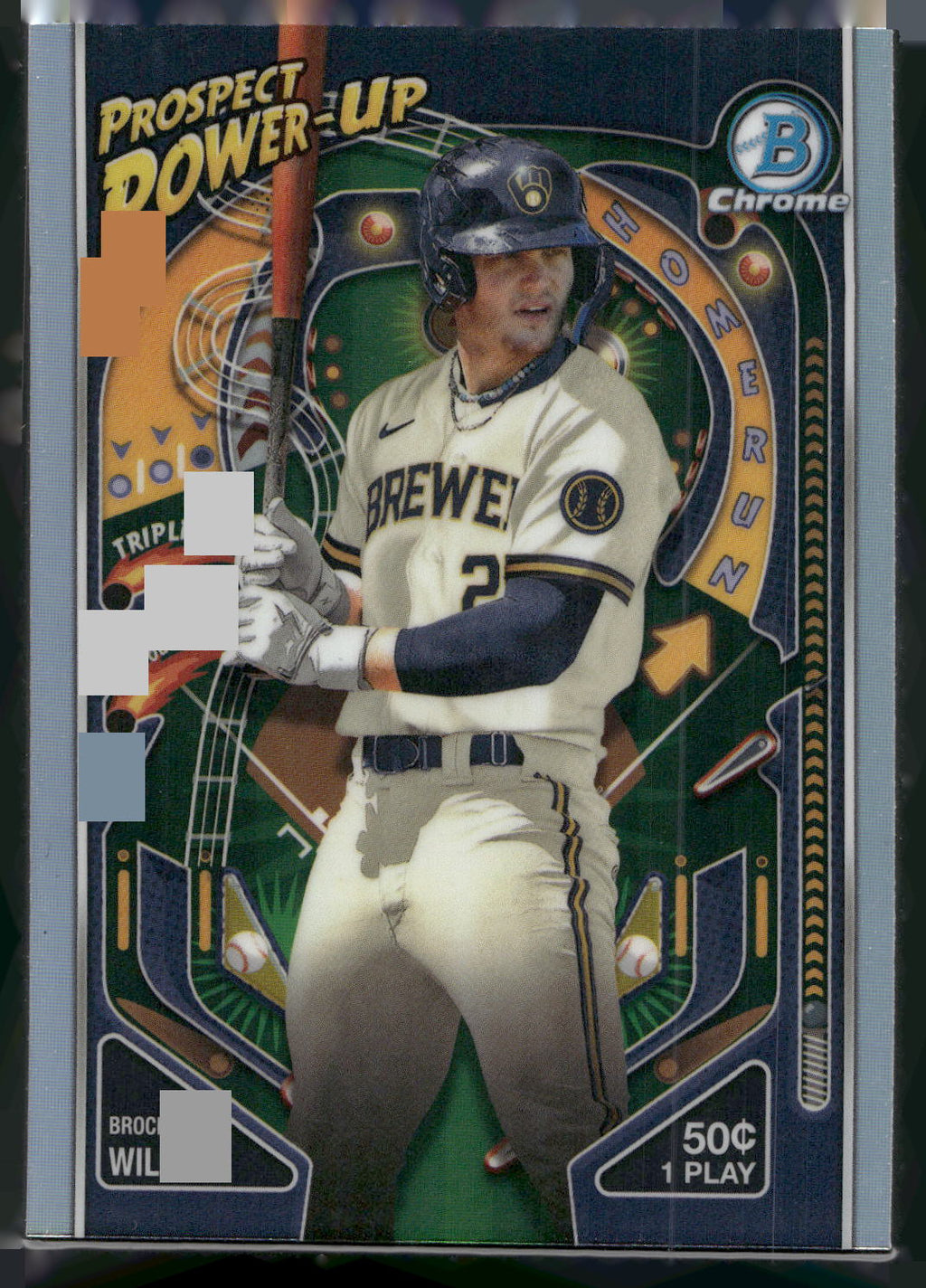 2024 Bowman #PP-7 Brock Wilken Prospect Power-Up